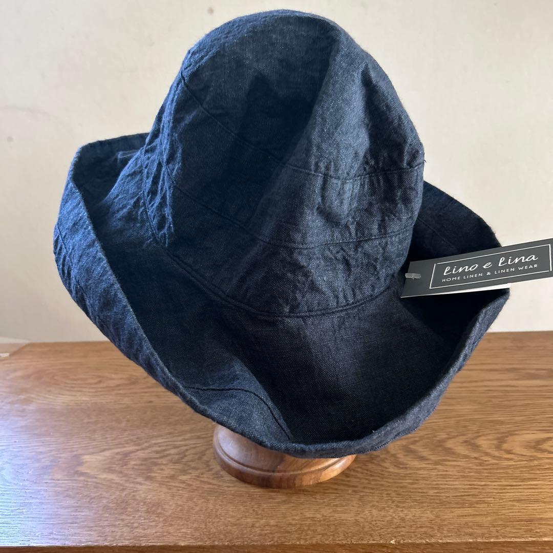 Lino e Lina リーノエリーナマノンハット　ネイビー