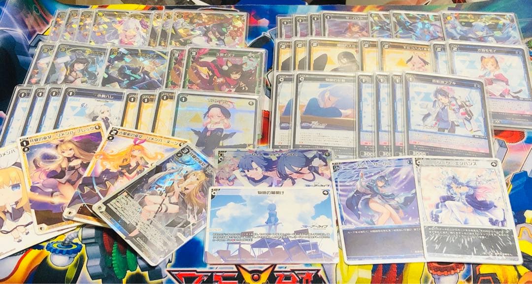 ウィクロス ブルアカ リメンバ 優勝デッキレシピ構築済みデッキ 1部欠有