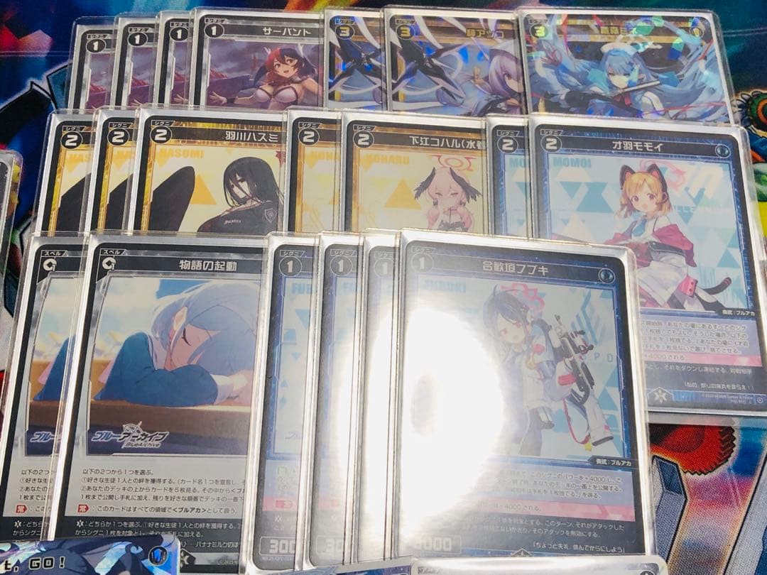 ウィクロス ブルアカ リメンバ 優勝デッキレシピ構築済みデッキ 1部欠有