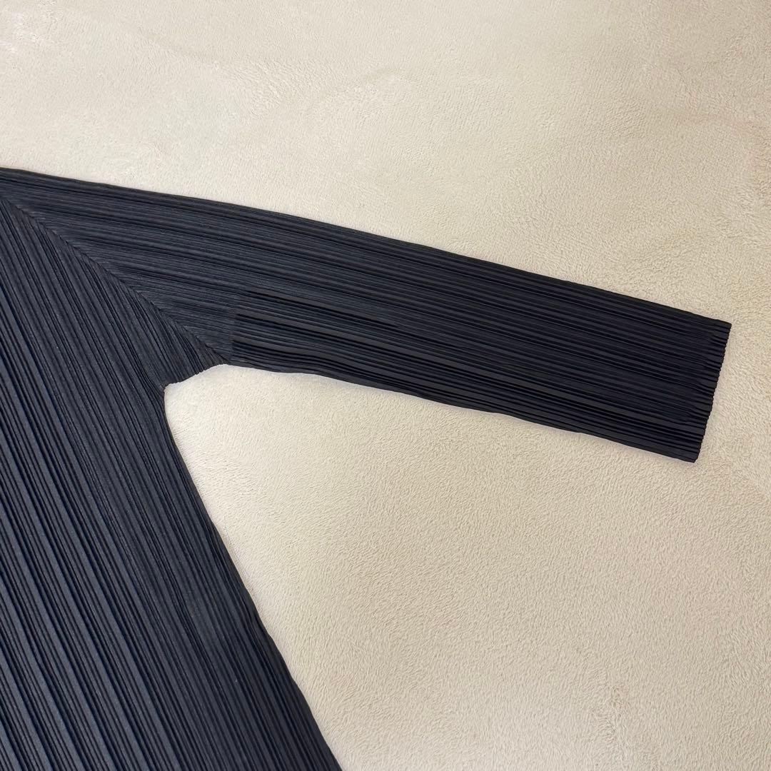 極美品✨PLEATS PLEASE プリーツ　長袖　ブラック　Lサイズ