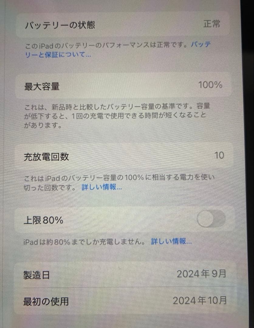 iPad mini (第7世代) 128GB パープル