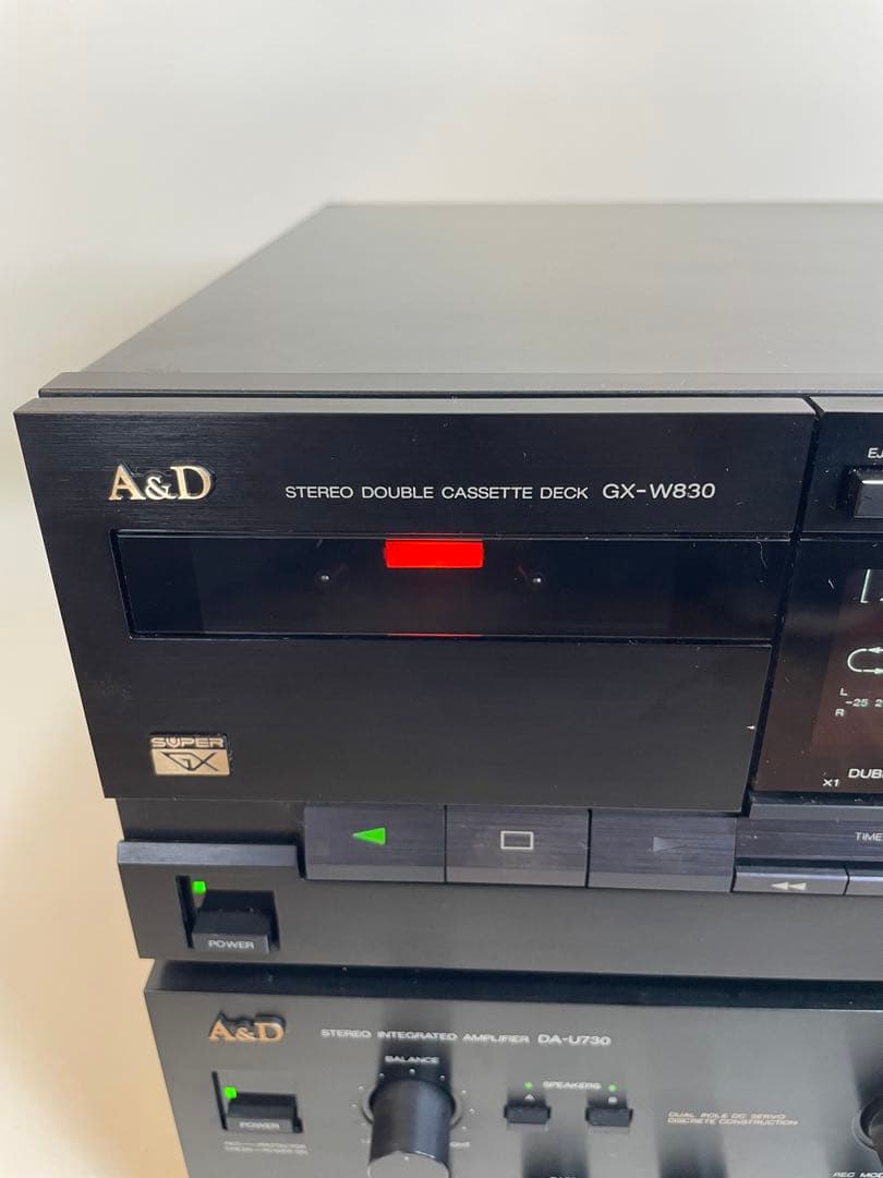 A&D システムコンポ　GX-W830 / DA-U730