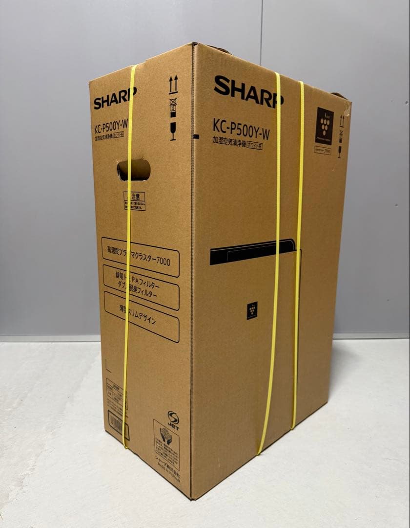 シャープ KC-P500Y 加湿器 空気清浄機 プラズマクラスター7000搭載