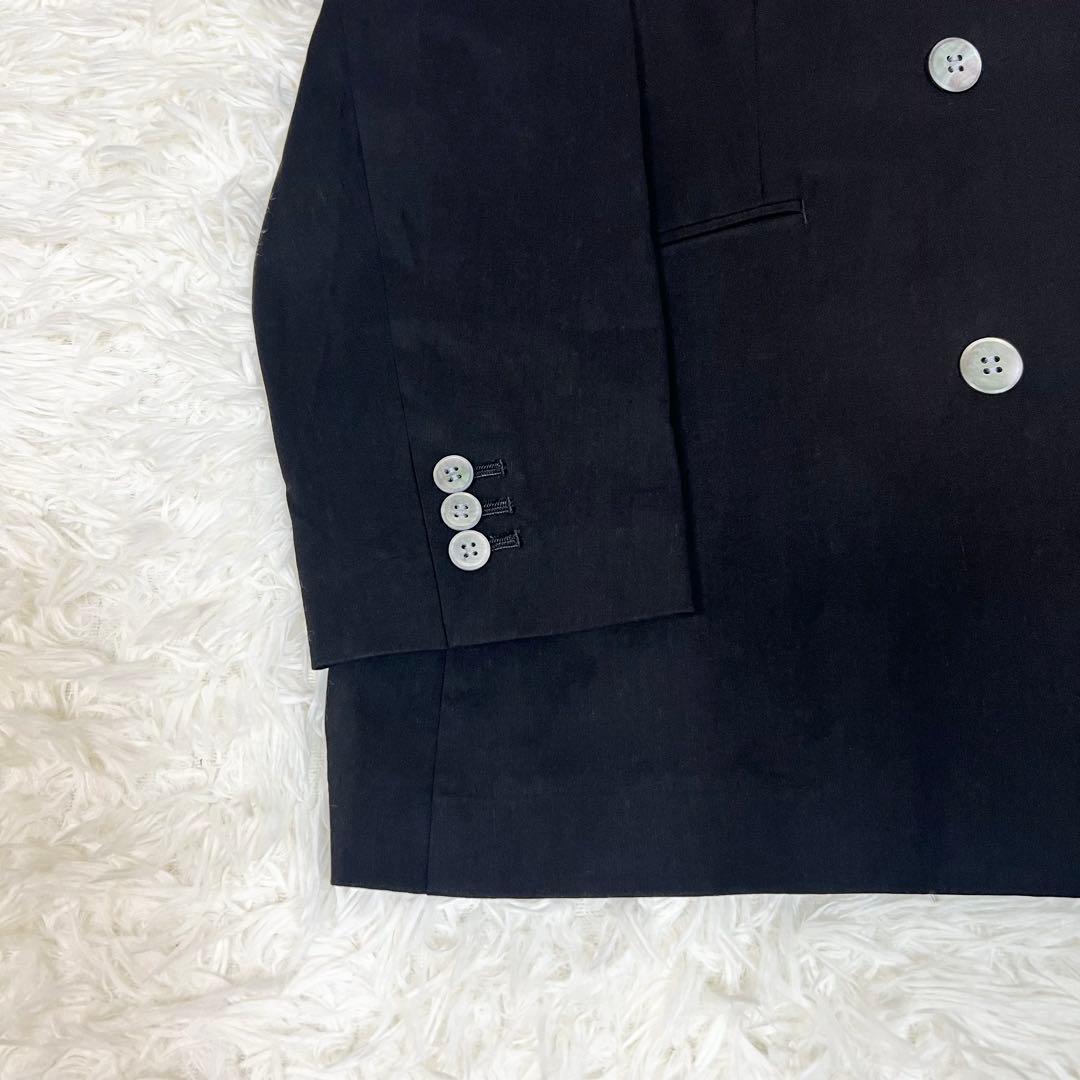 新品タグ付き✨23区 洗える リネンレーヨンストレッチ ダブル ジャケット 50