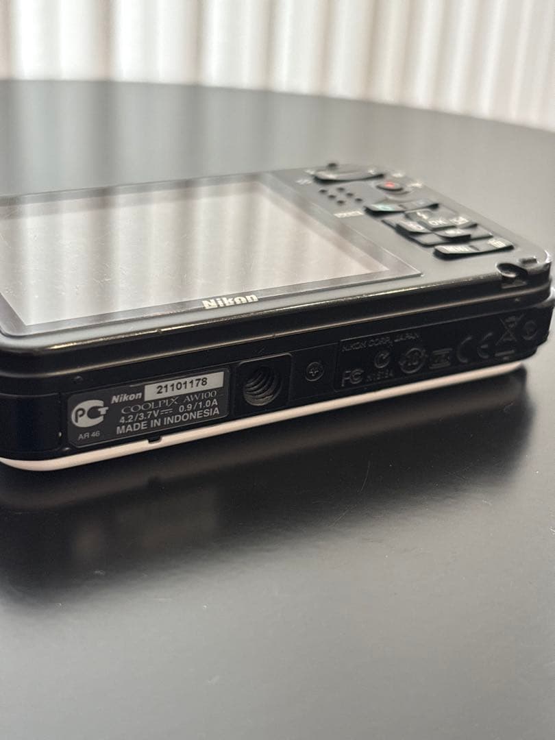 Nikon COOLPIX AW100 ホワイト デジタルカメラ