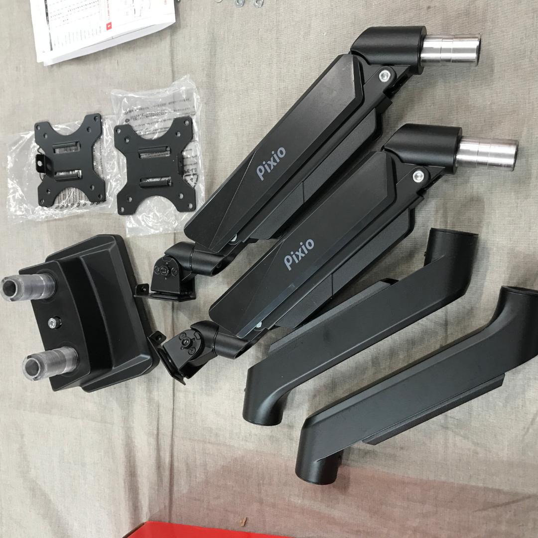 ろ*い様 Pixio PS2DW モニターアーム デュアル