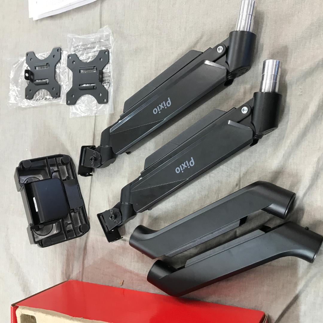 ろ*い様 Pixio PS2DW モニターアーム デュアル