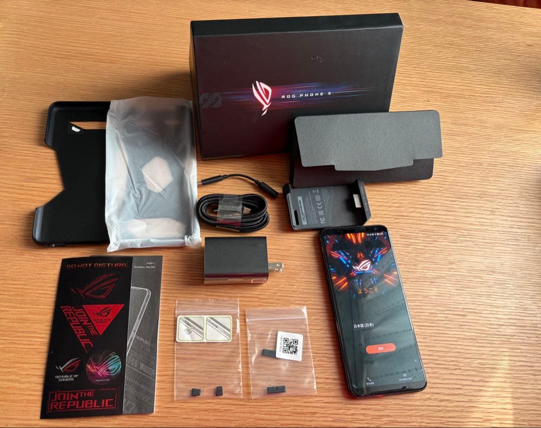 ROG Phone 3 ZS661KS [512GB/16GB] SIMフリー