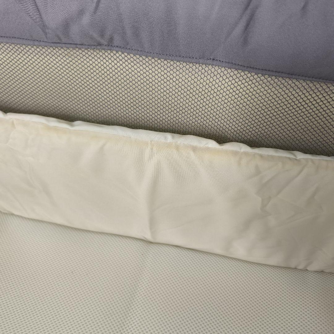 上位モデル Apricaベビーベッド ココネルエアー グレーベアー1