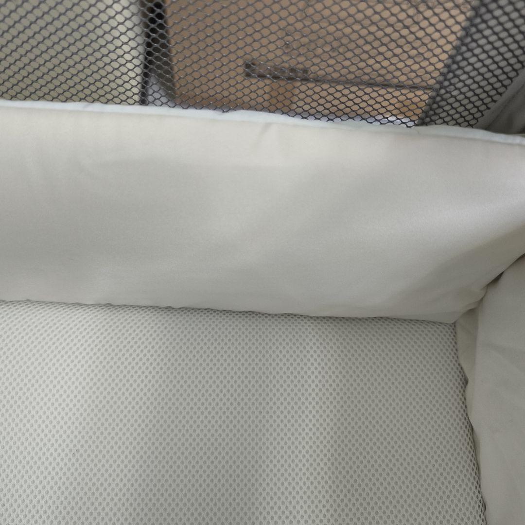 上位モデル Apricaベビーベッド ココネルエアー グレーベアー1