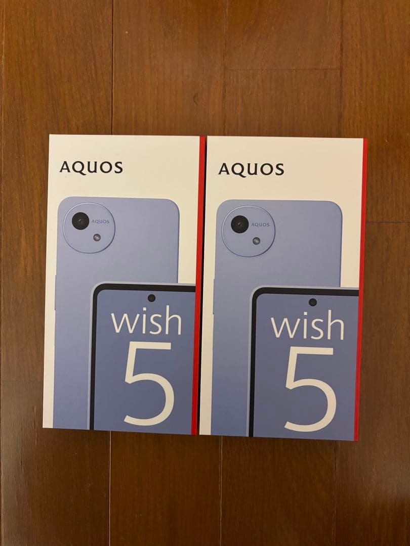 ※Mさん専用※【新品・未開封】AQUOS wish 5/ブルー2台セット