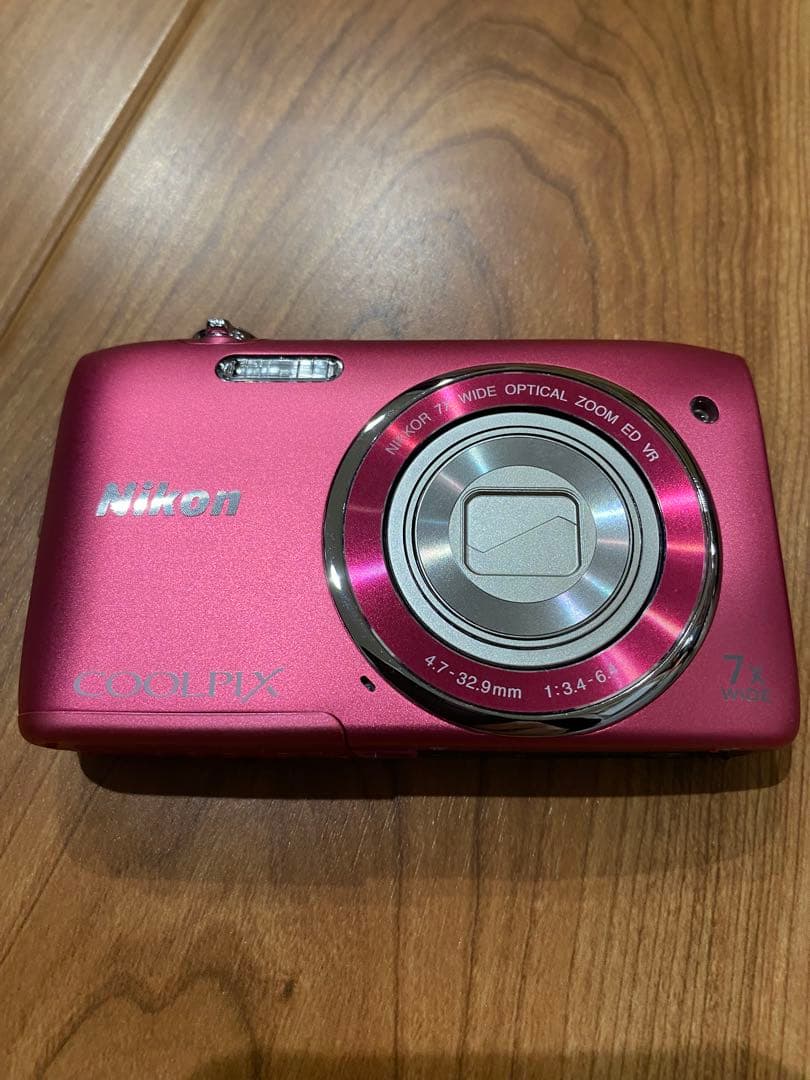 極美品！Nikon COOLPIX S3500 Pink 箱付