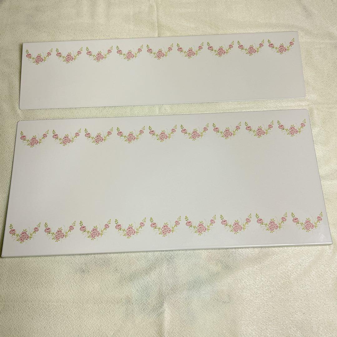 超レア❣️箱付 未使用イマン ピュアローズ コンロカバー imane薔薇雑貨マニー