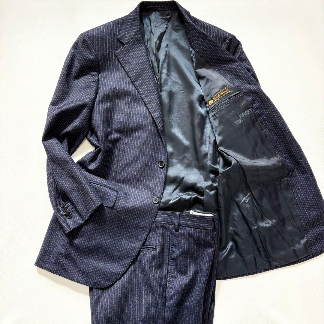 【美品】RAFFAELE CARUSO ロロピアーナ　カシミヤ　セットアップ