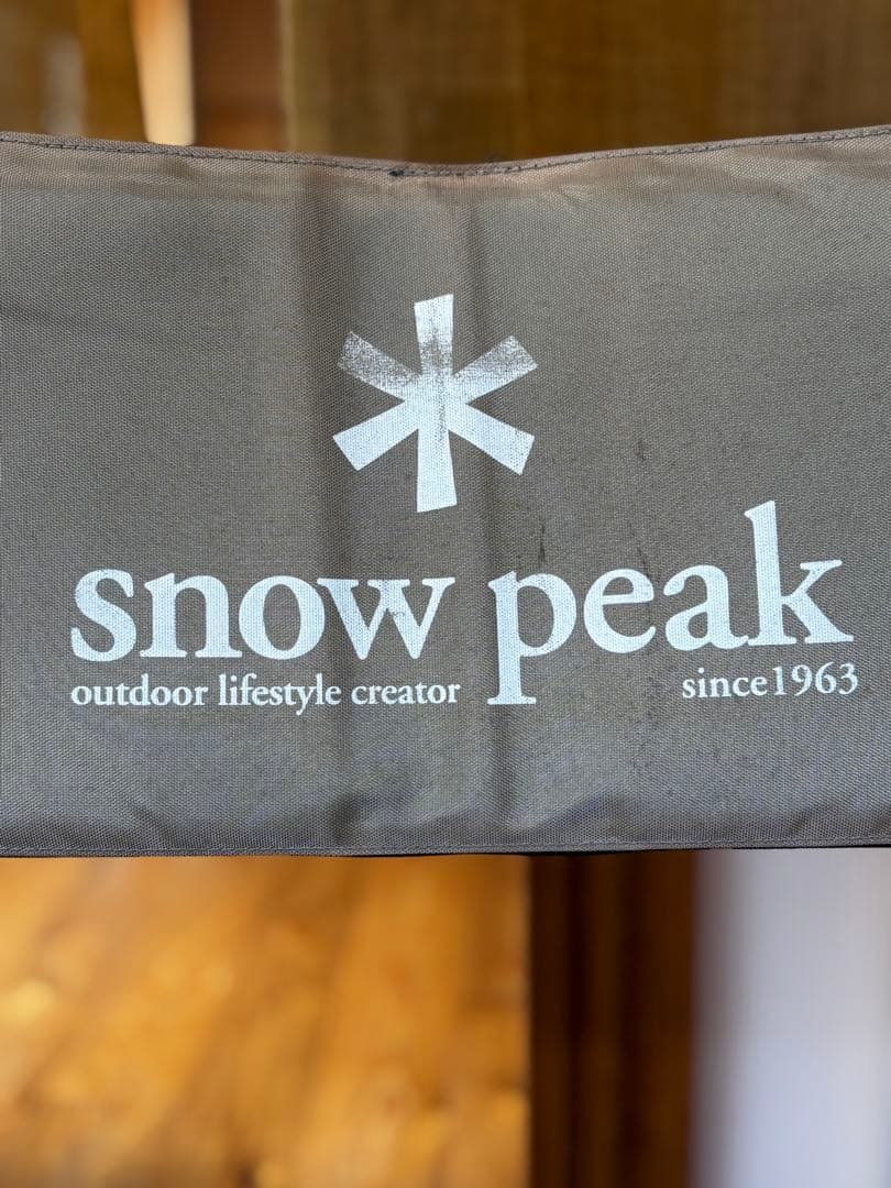 【廃盤・希少】スノーピーク パッドインチェア 2脚セット（グリーン＆レッド）！