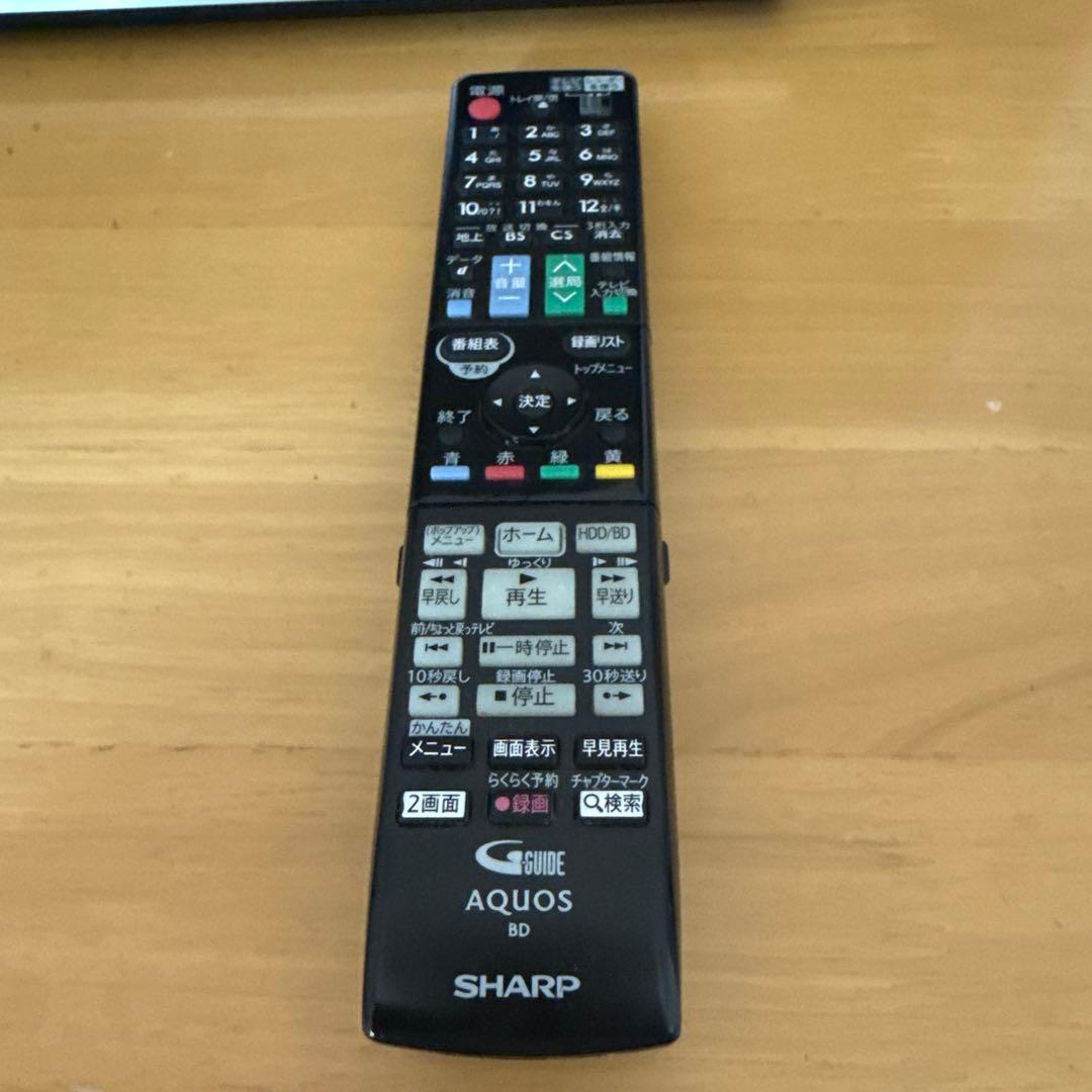 SHARP BD-W2700 ブルーレイレコーダー