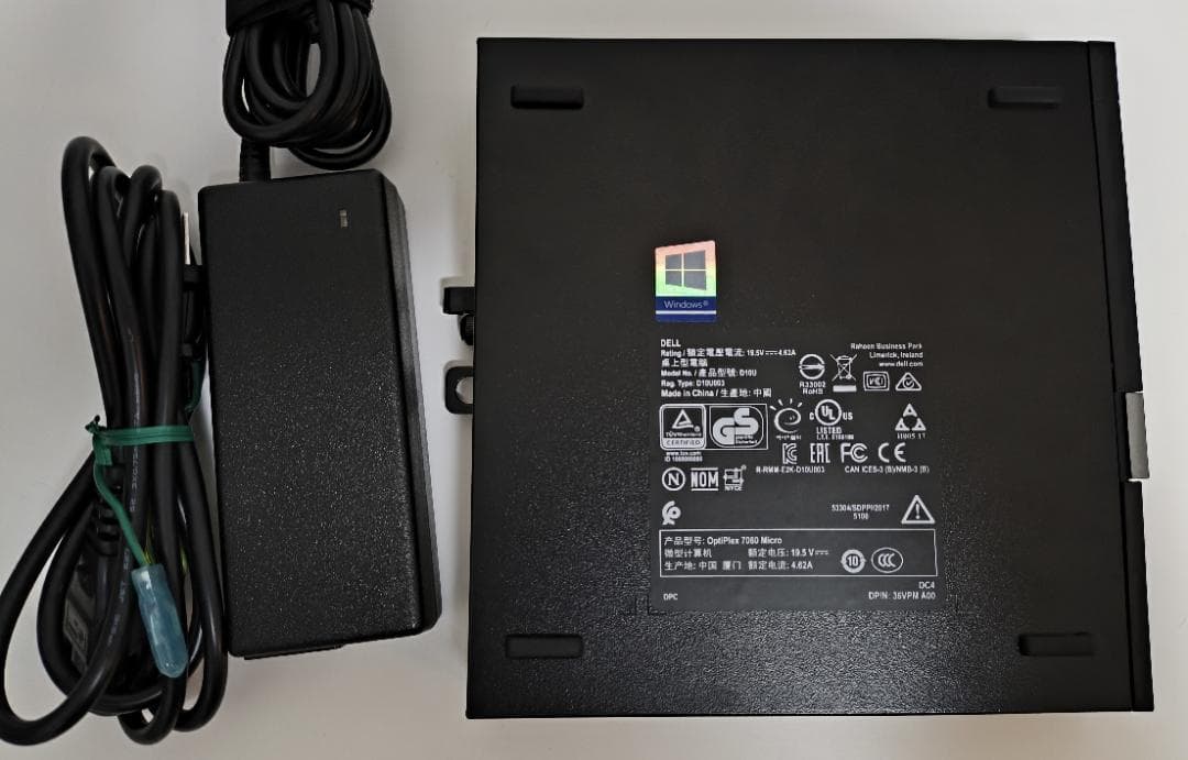ミニPC DELL Optiplex 7060 Micro