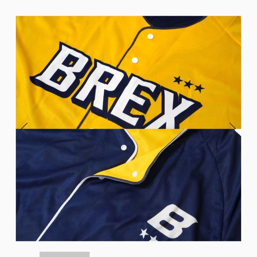 としあき【新品】2025-26 BREXリバーシブルベースボールシャツ