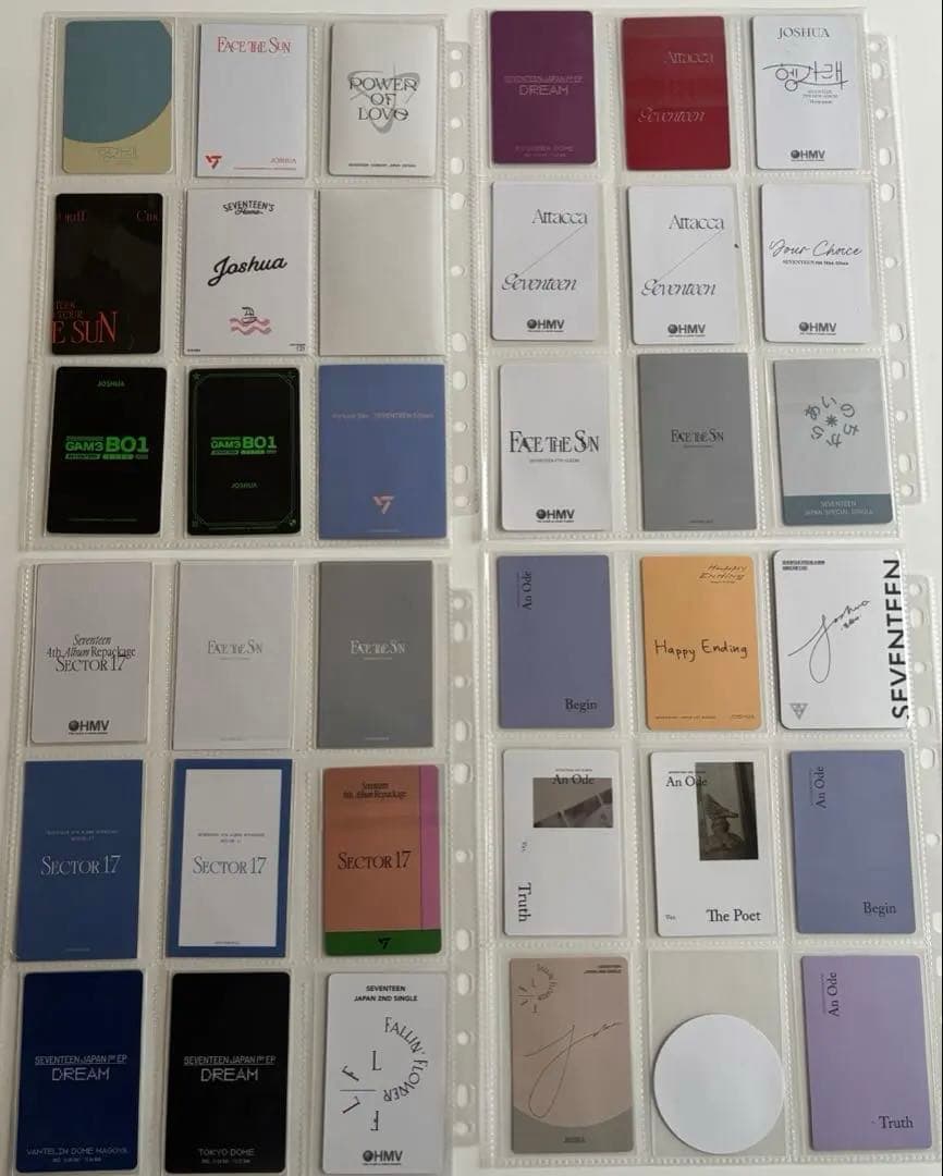 SEVENTEEN JHOSHUA ジョシュア　トレカ　カード　他　大量　引退品