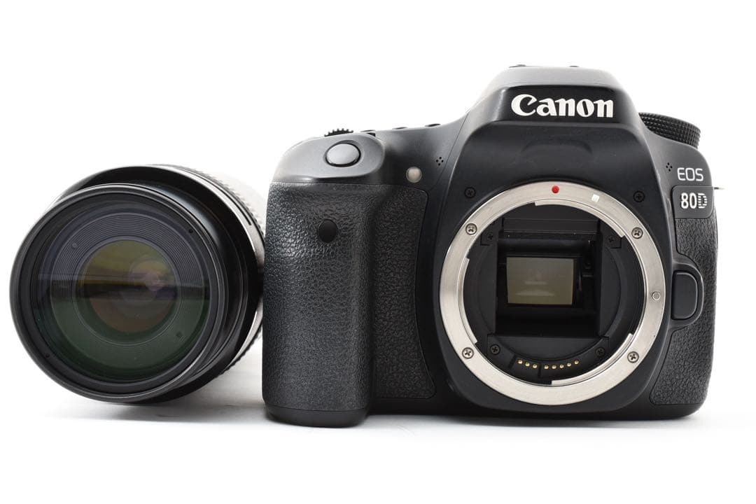 保証付き/デジタル一眼レフカメラ Canon EOS 80D/望遠レンズセット