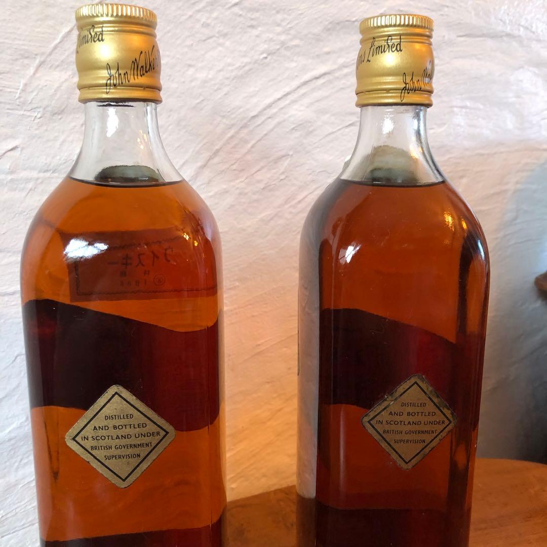 Johnnie Walker Whisky ブラック2本セット　K157158