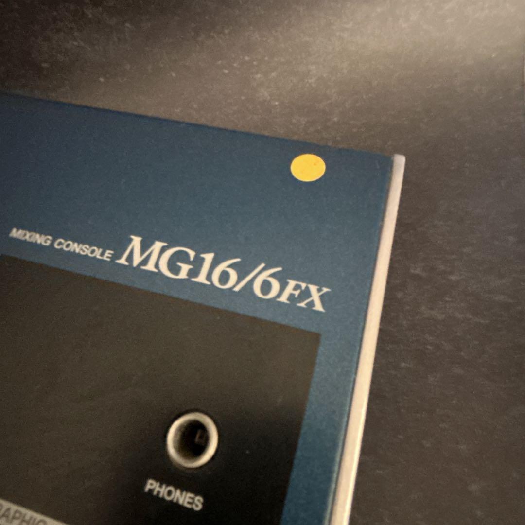 【美品】YAMAHA MG16/6FX アナログミキサー ミキシングコンソール
