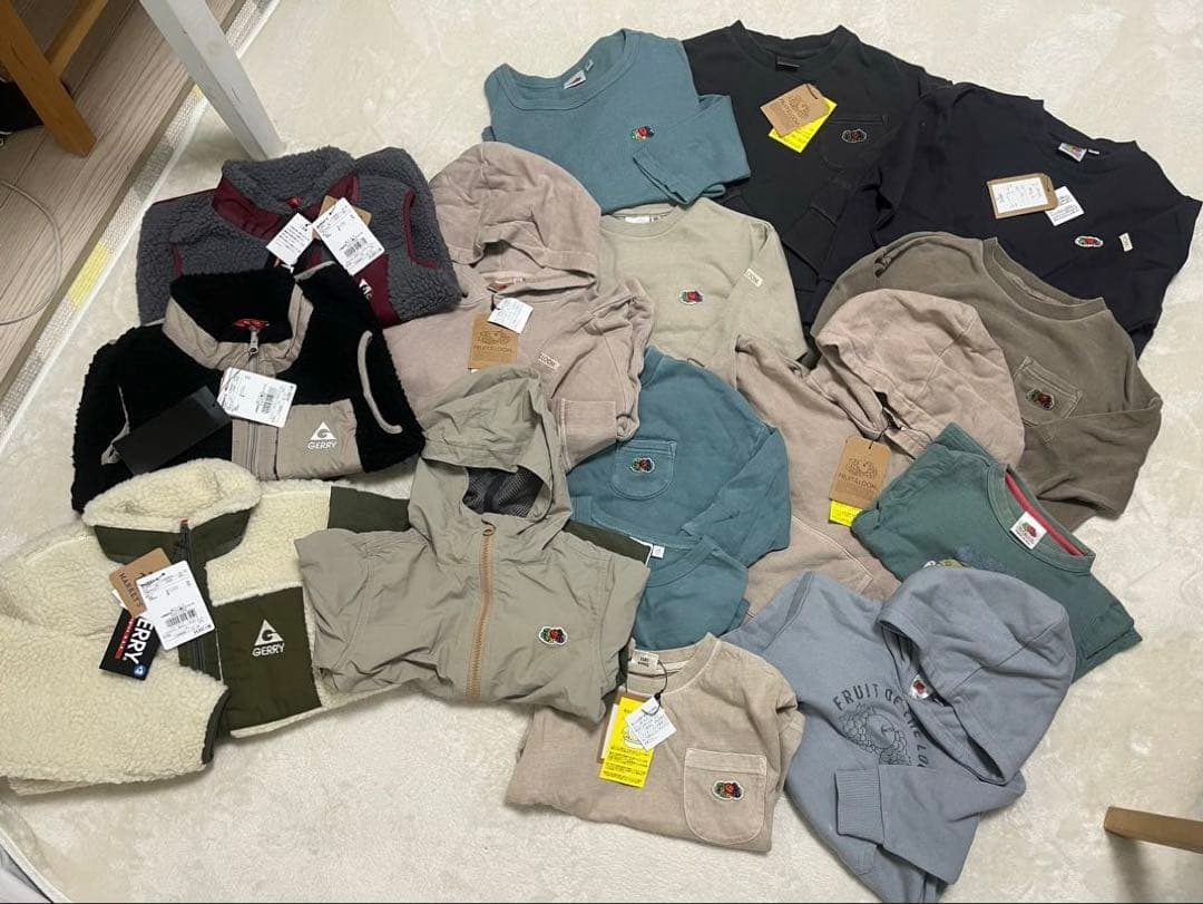 【新品多数】フルーツオブザルーム　子供服　まとめ売り