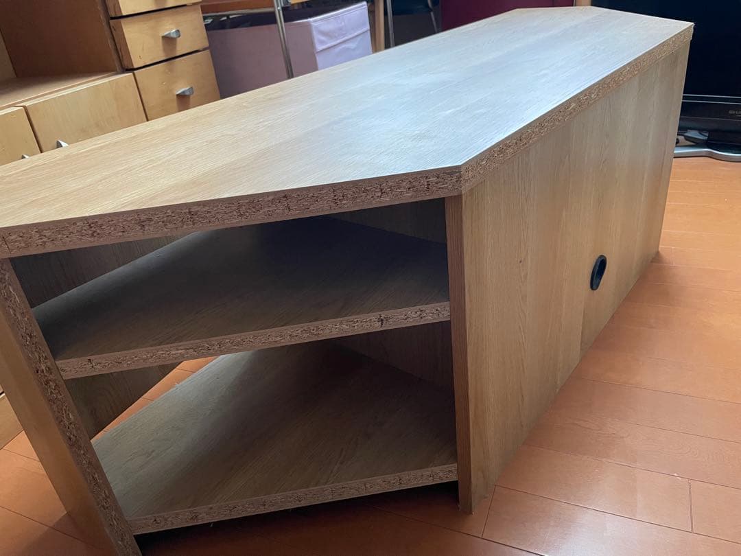 【タケ】テレビ台(幅130cm) コーナー対応