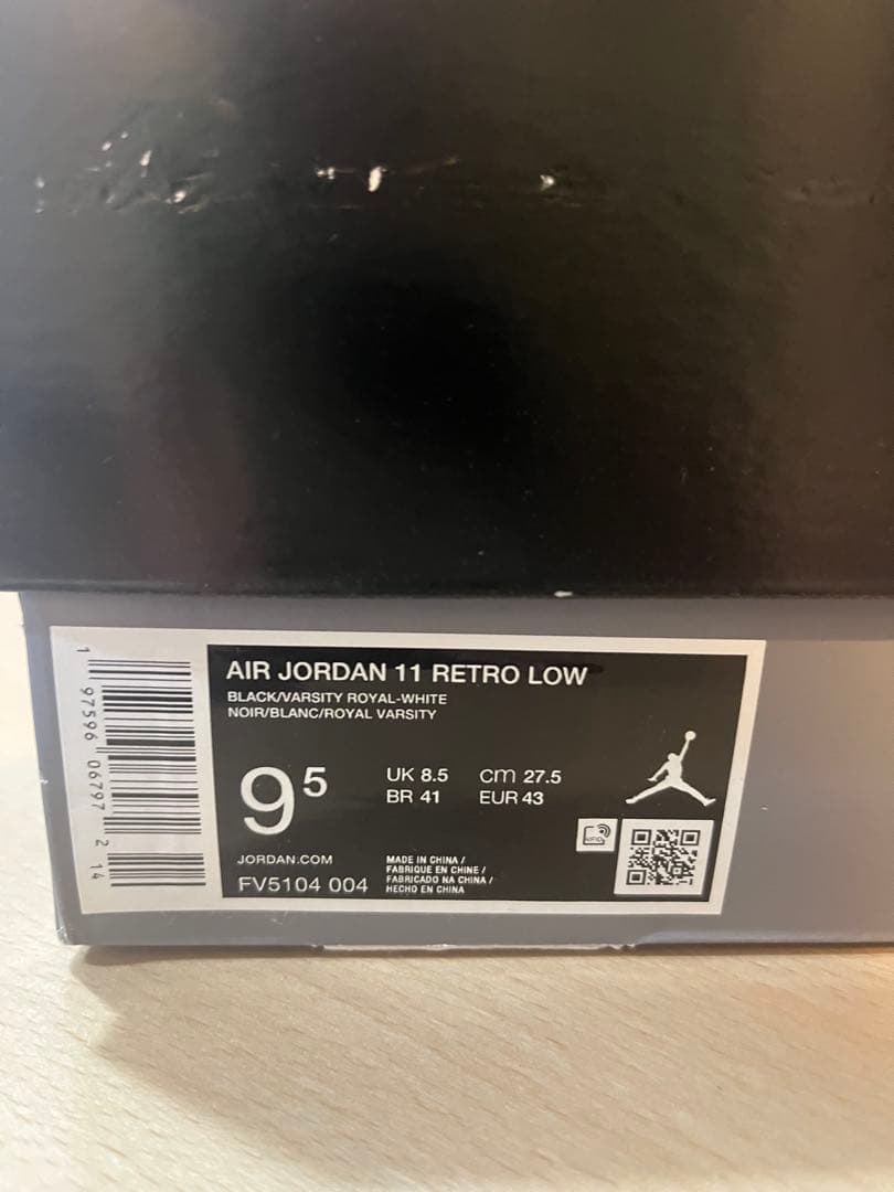 シューズ(男性用) NIKE AirJordan11 Retro Low  Varsity