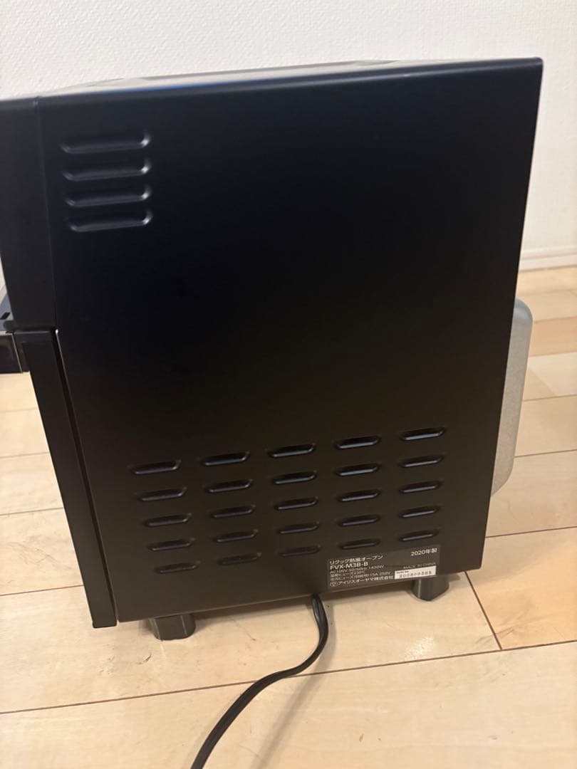 アイリスオーヤマ リクック熱風オーブン FVX-M3B-B