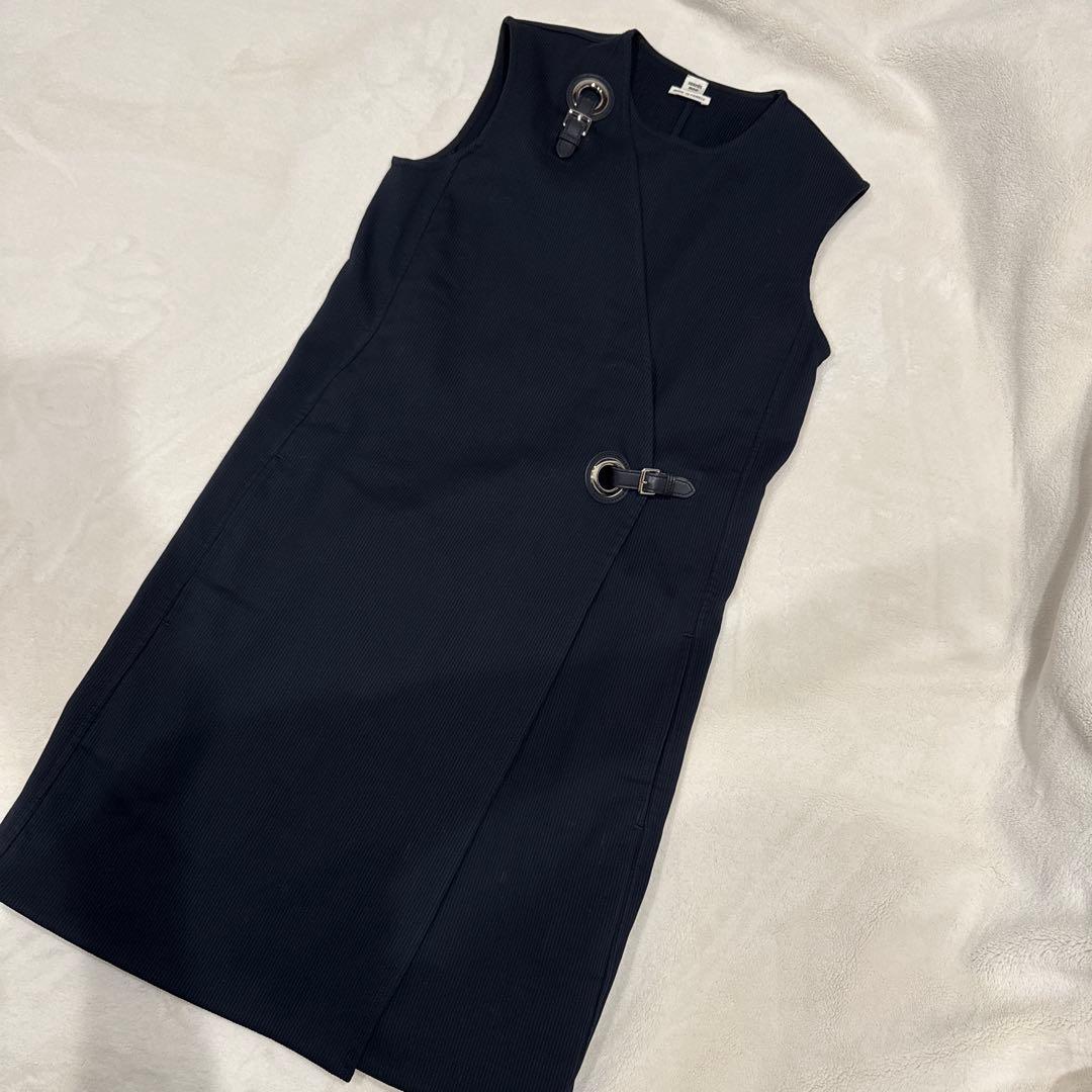 ご決定のお品物　エルメス　ジレ　ワンピース