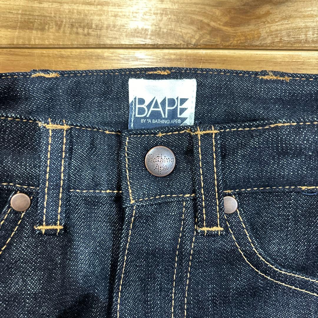 限定値下げ！！レア!! [新品未使用] BAPE KIDS デニムパンツ 100