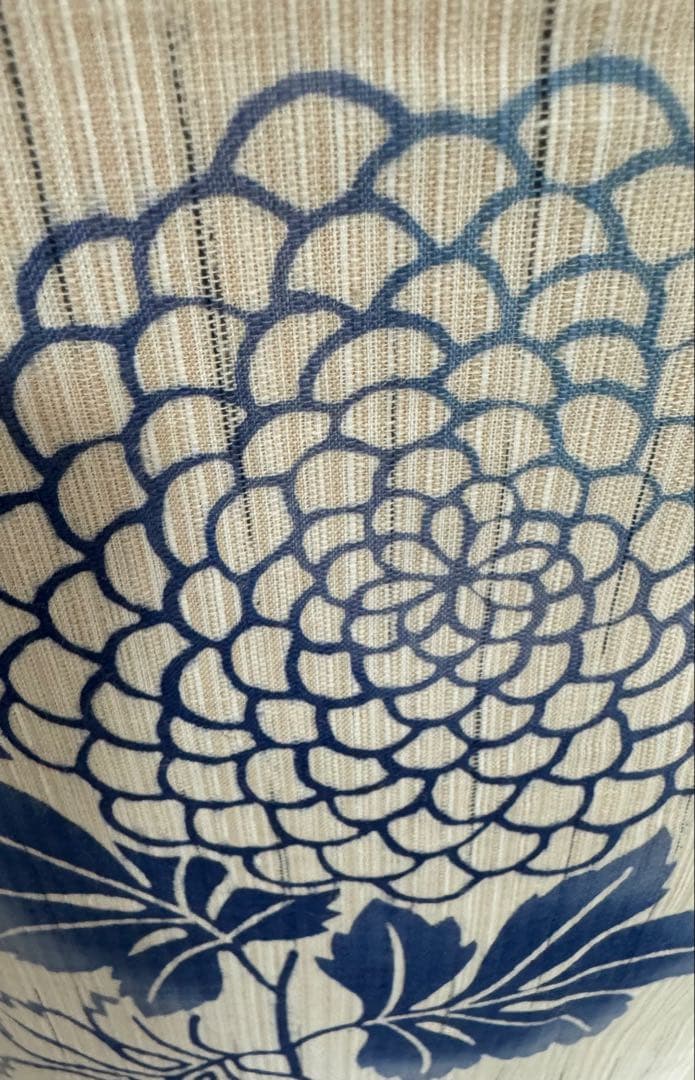 お値引き品！東京本染 ＜源氏物語＞の浴衣とリバーシブル麻の半幅帯セット