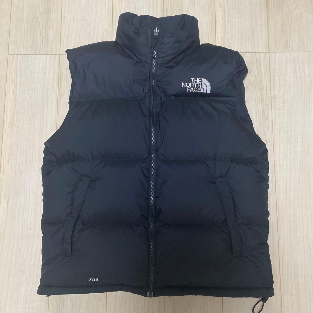 L美品 センターロゴ NORTH FACE ヌプシダウンベスト ND01587