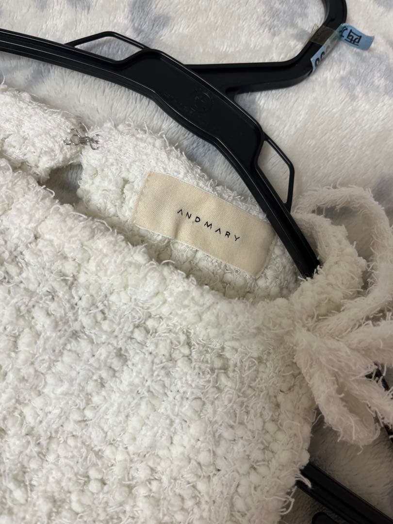 ワンピース andmary Nora knit mini dress