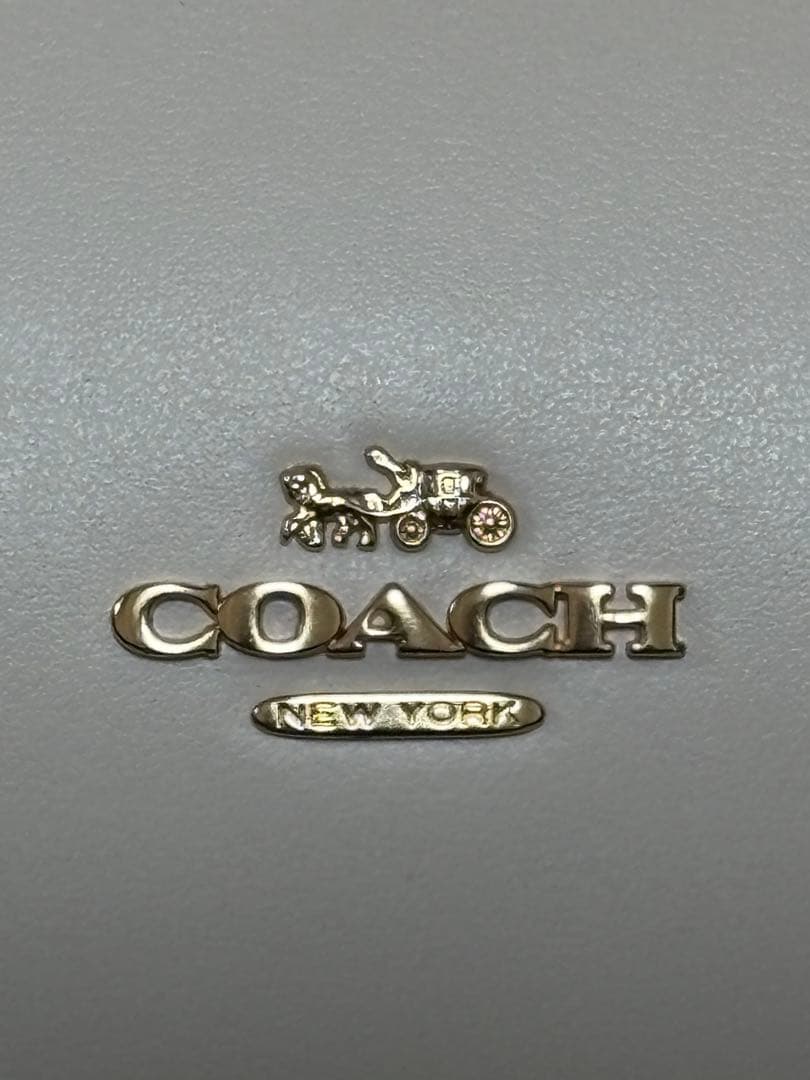 【1月4日迄 値下げ】COACH バッグ ホワイト・ブラック