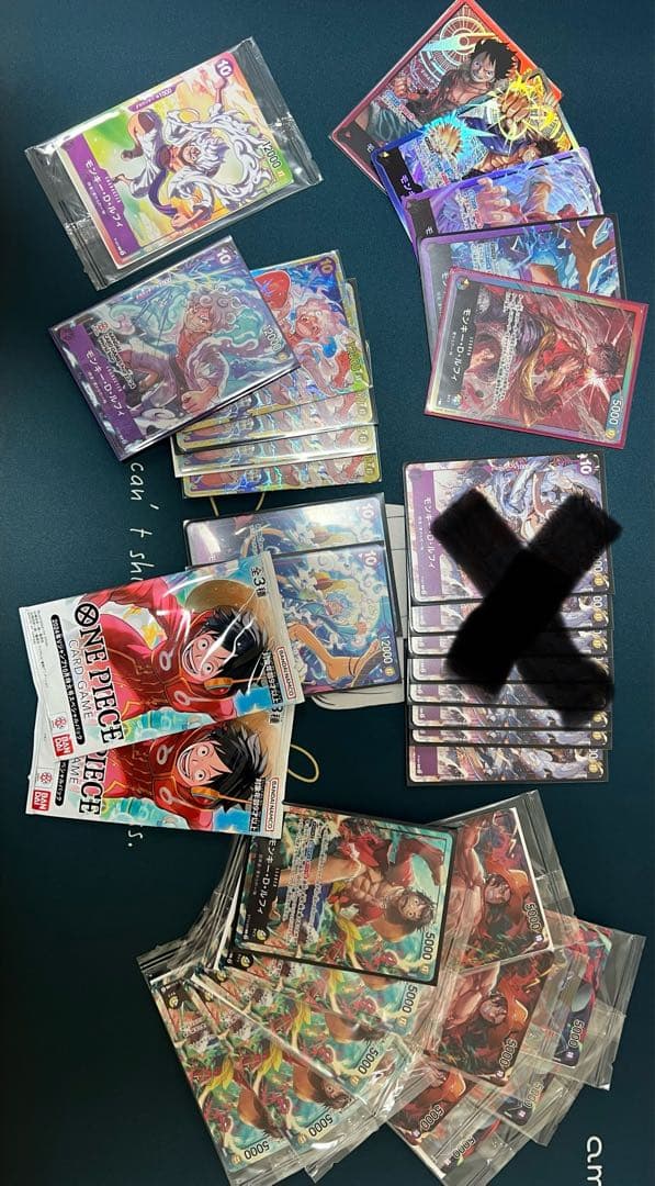 ワンピースカード　ルフィ　まとめ売り