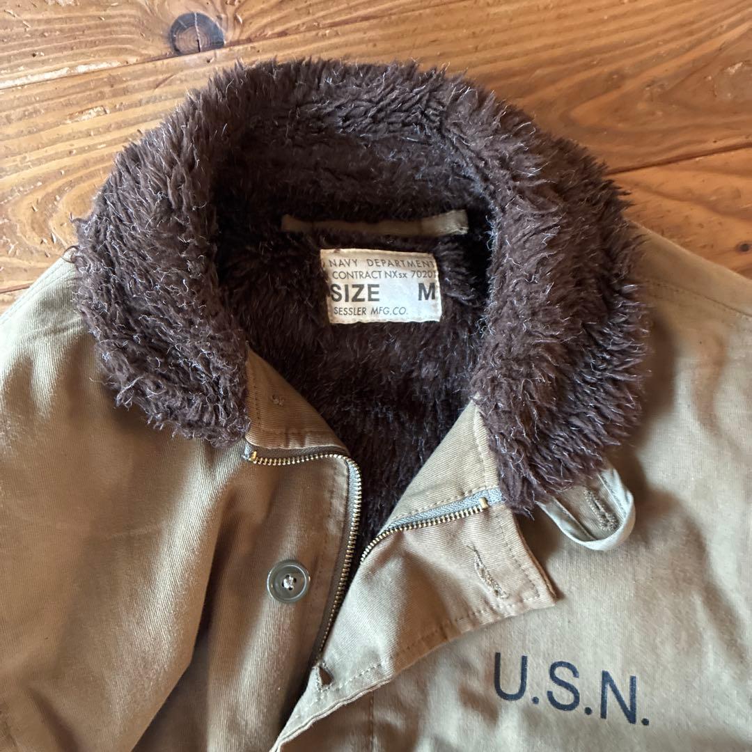 USN N-1 デッキジャケット　復刻　レプリカ　美品 アメカジ