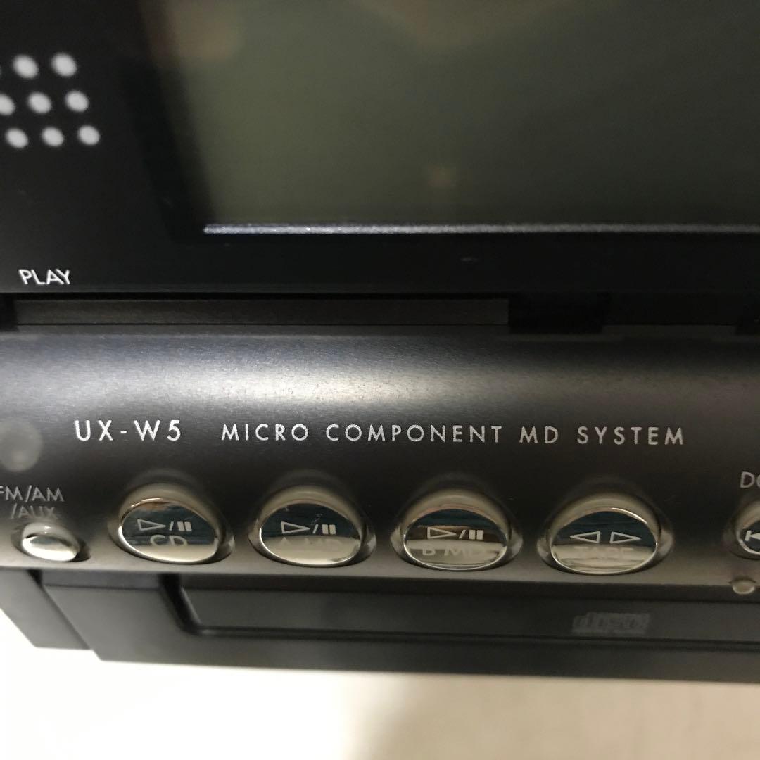 ビクターUX-W5 MICRO COMPONENT MD SYSTEMミニコンポ