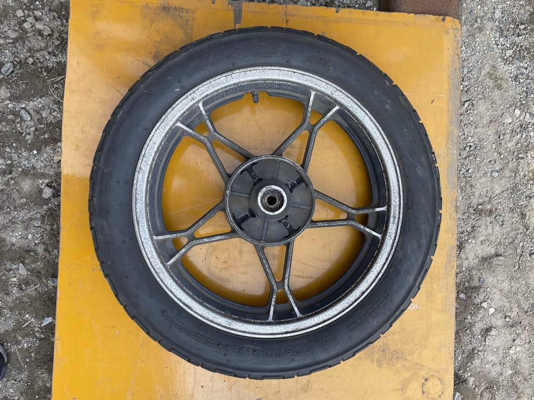 GN125H 純正ホイール 前後セット