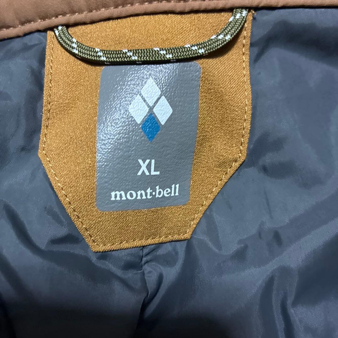 1回使用　モンベル ドライテック インシュレーテッドパンツ XL ブラウン