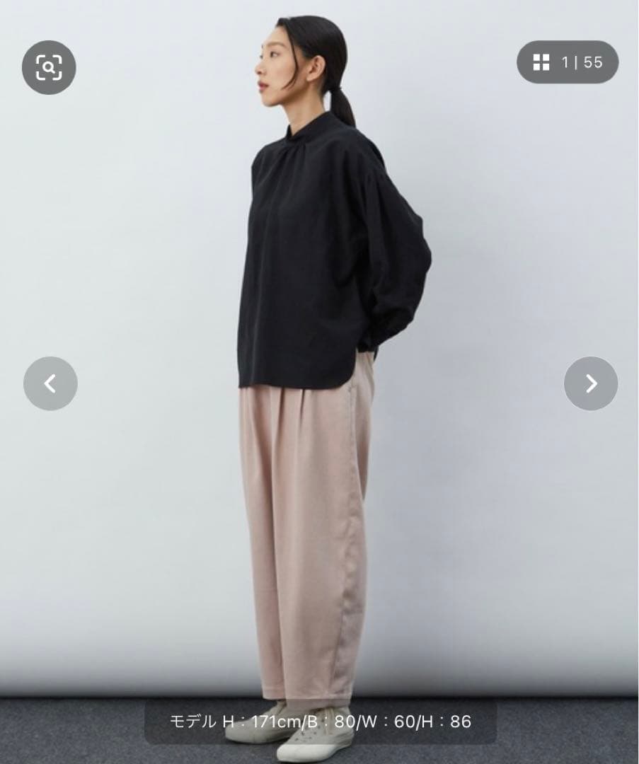 LOISIR カーブパンツ 38