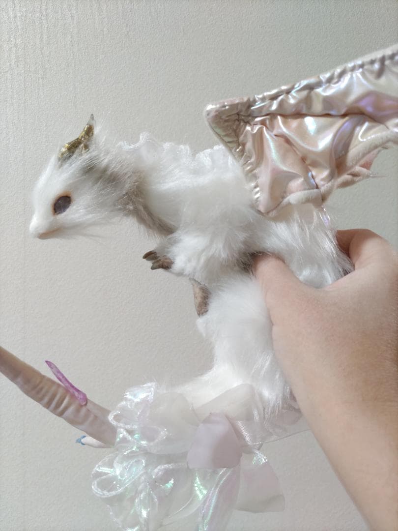 【Qページ】アートドール　チビドラゴン　ハンドメイド　作家様