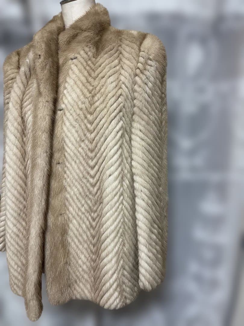 高品質　　LUPIAN FURミンク　コート