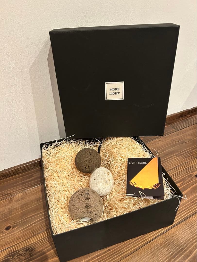 新品　more light モアライト　light years ライトイヤーズ