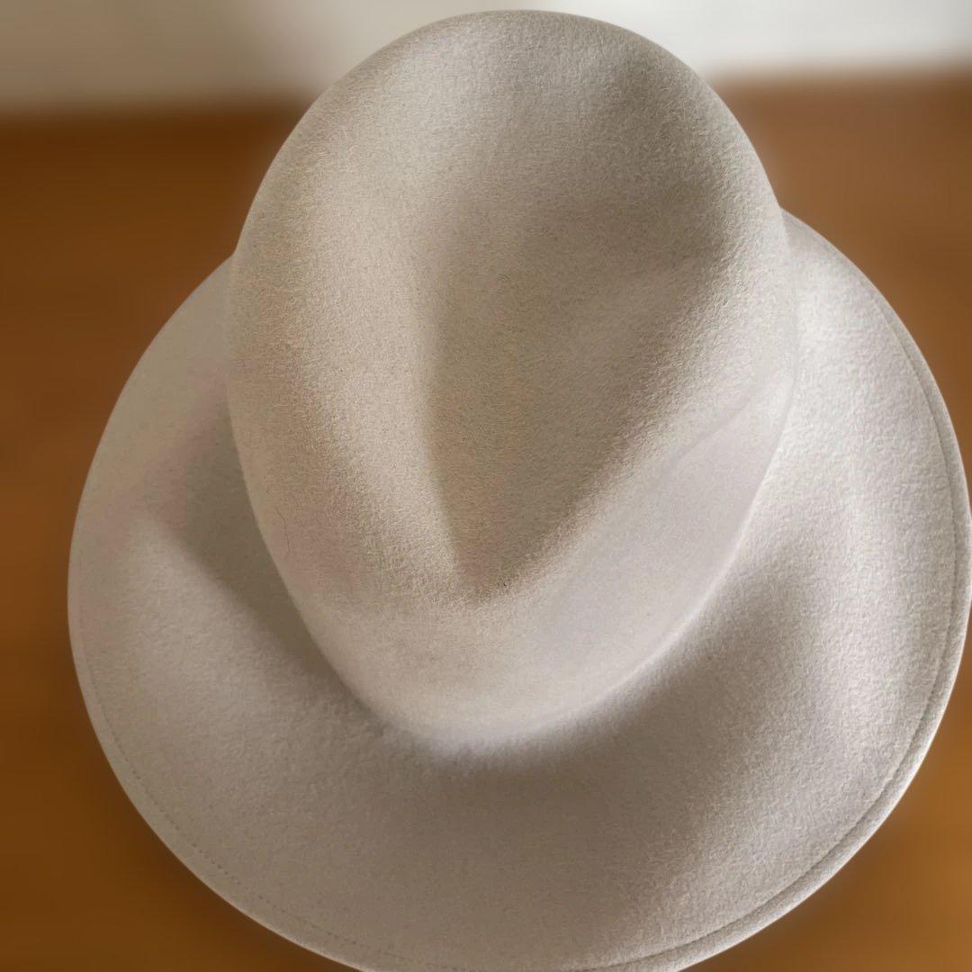 fjokmst 様ホワイトフェルトハット　キジマタカユキ