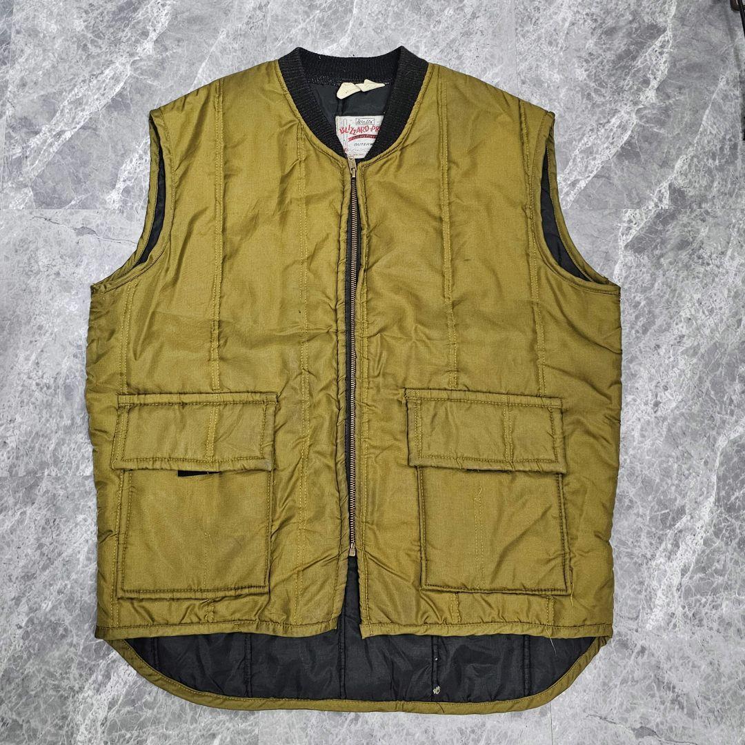 70s usa製 Walls BLIZZARD-PRUF ナイロン ベスト