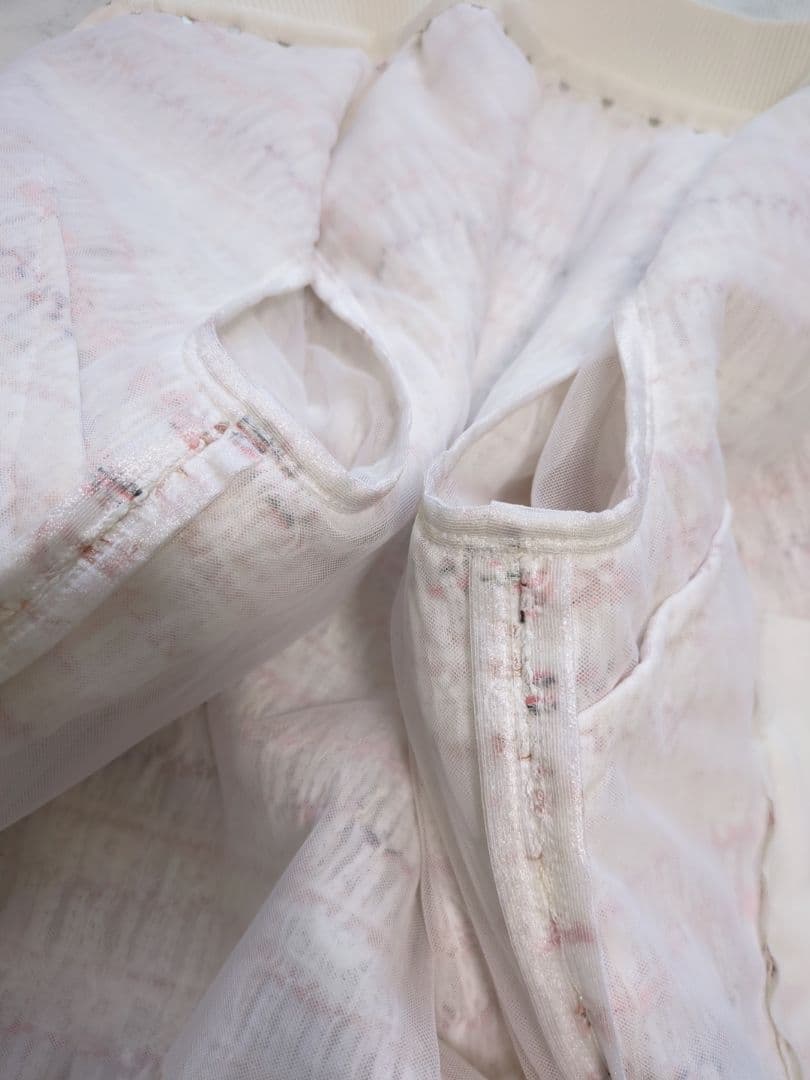 【希少】Rene　ルネ　ミックスツイード　TISSUE社　ビジュー　ブルゾン