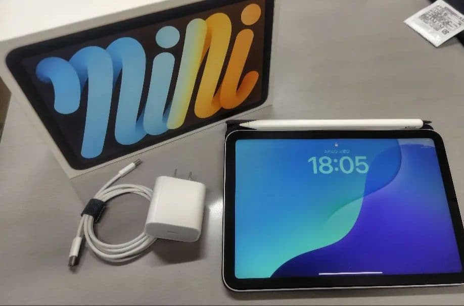 iPad Mini 6（Apple Pencil+Smart Folio付）