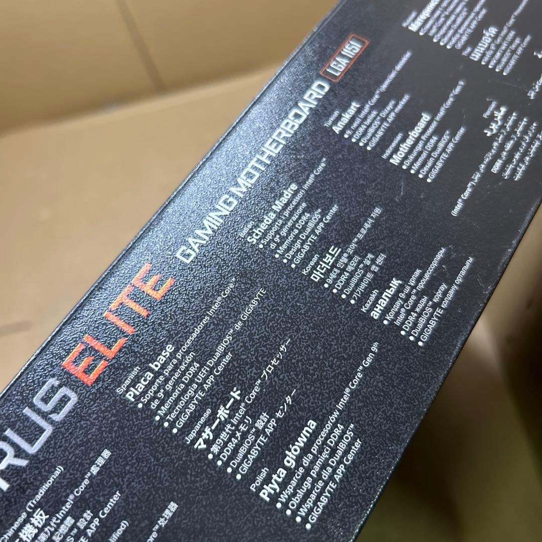 GIGABYTE Z390 AORUS ELITE ゲーミングマザーボード